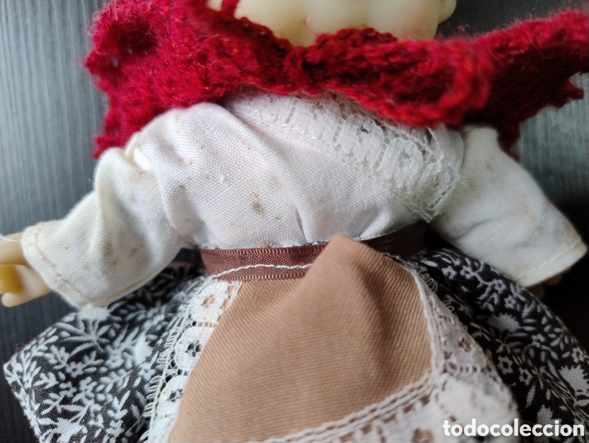 Mu&ntilde;ecas espa&ntilde;olas modernas: Mu&ntilde;eca abuelita de popines de Joy - Foto 4