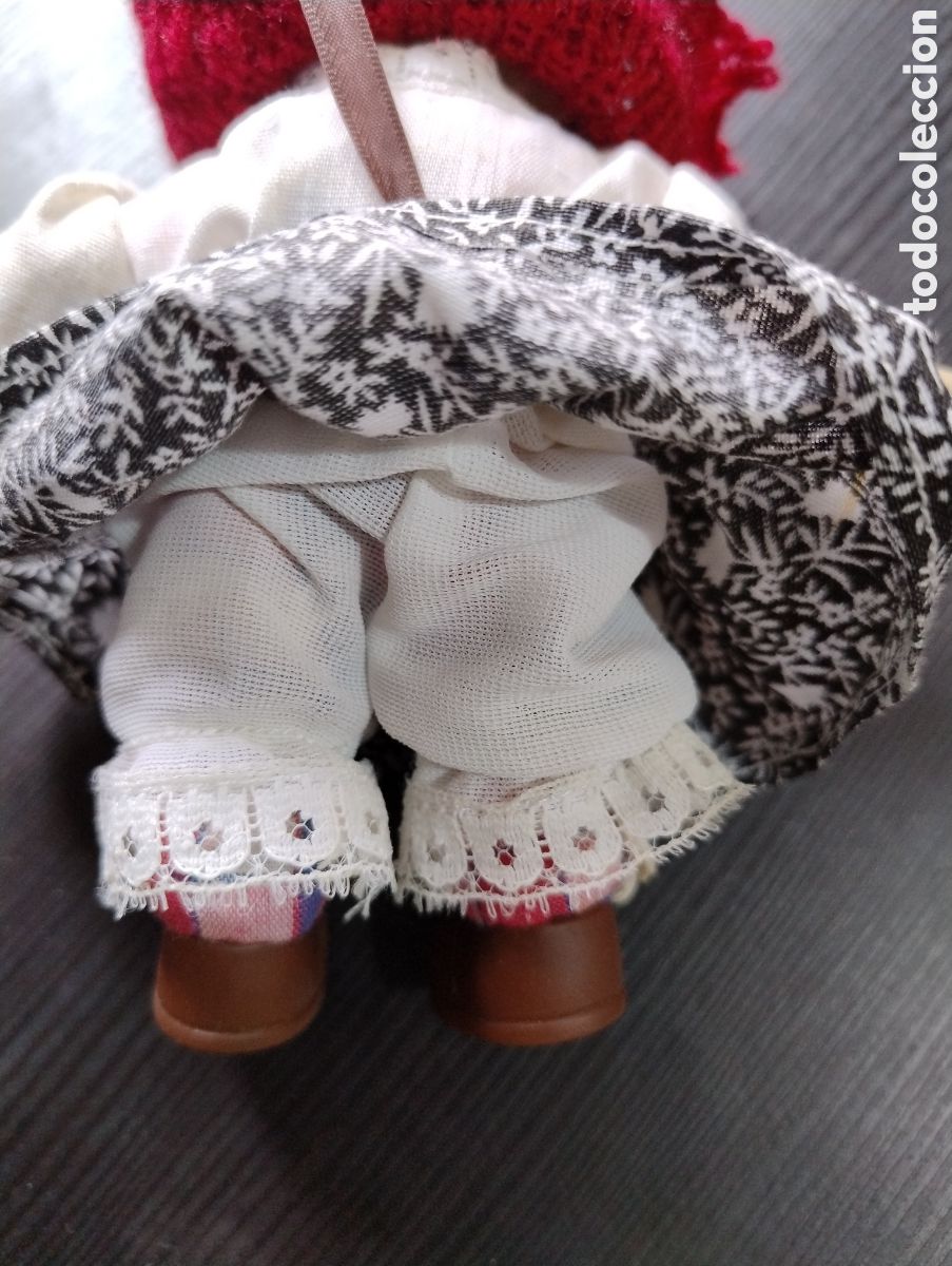 Mu&ntilde;ecas espa&ntilde;olas modernas: Mu&ntilde;eca abuelita de popines de Joy - Foto 8