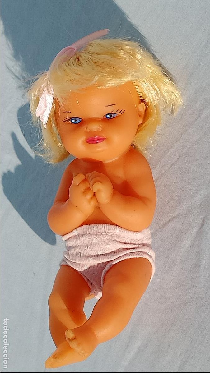 Mu&ntilde;ecas Espa&ntilde;olas Modernas: Antigua mu&ntilde;eca beb&eacute; Opit&iacute;n peque&ntilde;a de Creaciones Felsan