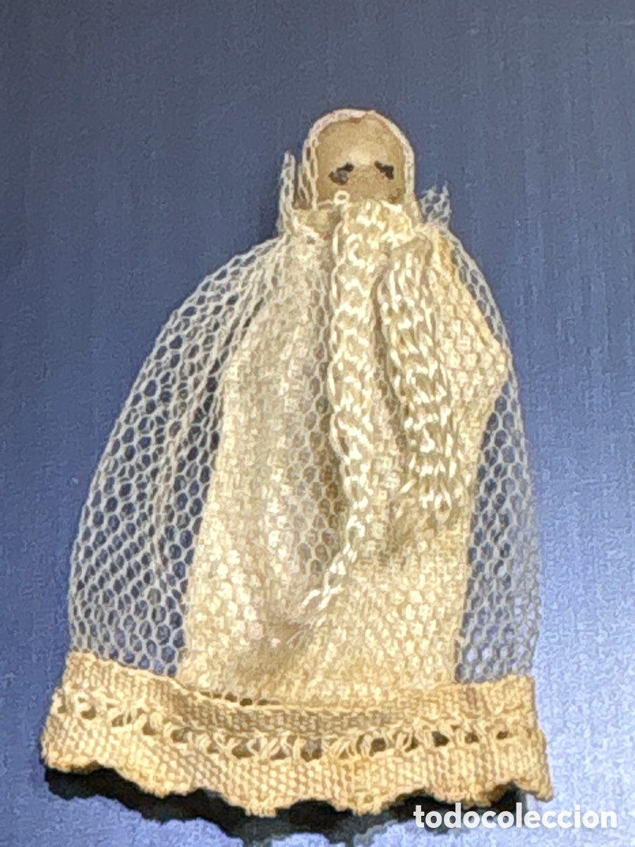 Bambole Spagnole Moderne: MU&Ntilde;ECA DE GOMA VESTIDO BAUTIZO MUY PEQUE&Ntilde;O TAMA&Ntilde;O