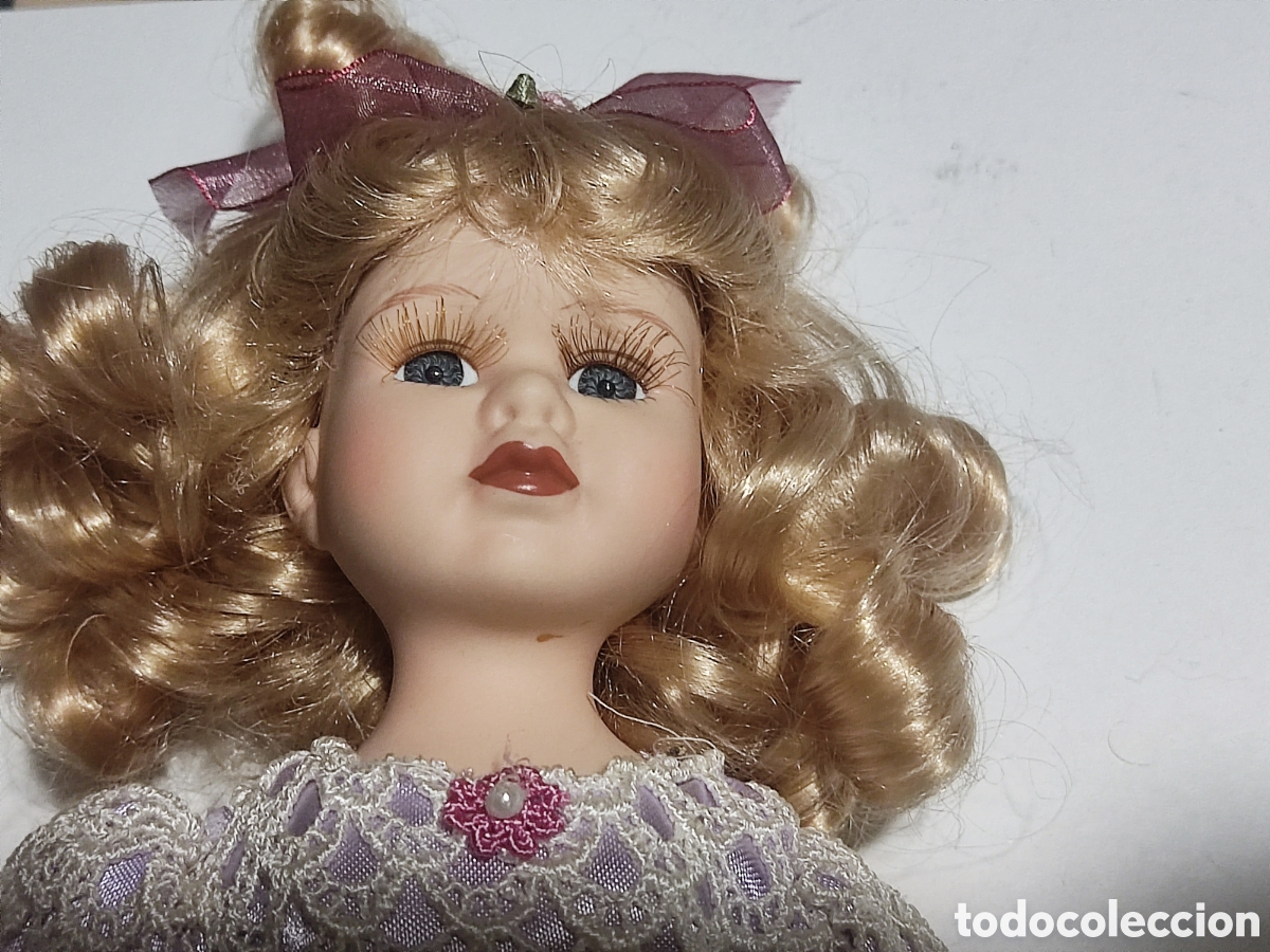 Mu&ntilde;ecas espa&ntilde;olas modernas: Mu&ntilde;eca de porcelana ... - Foto 2