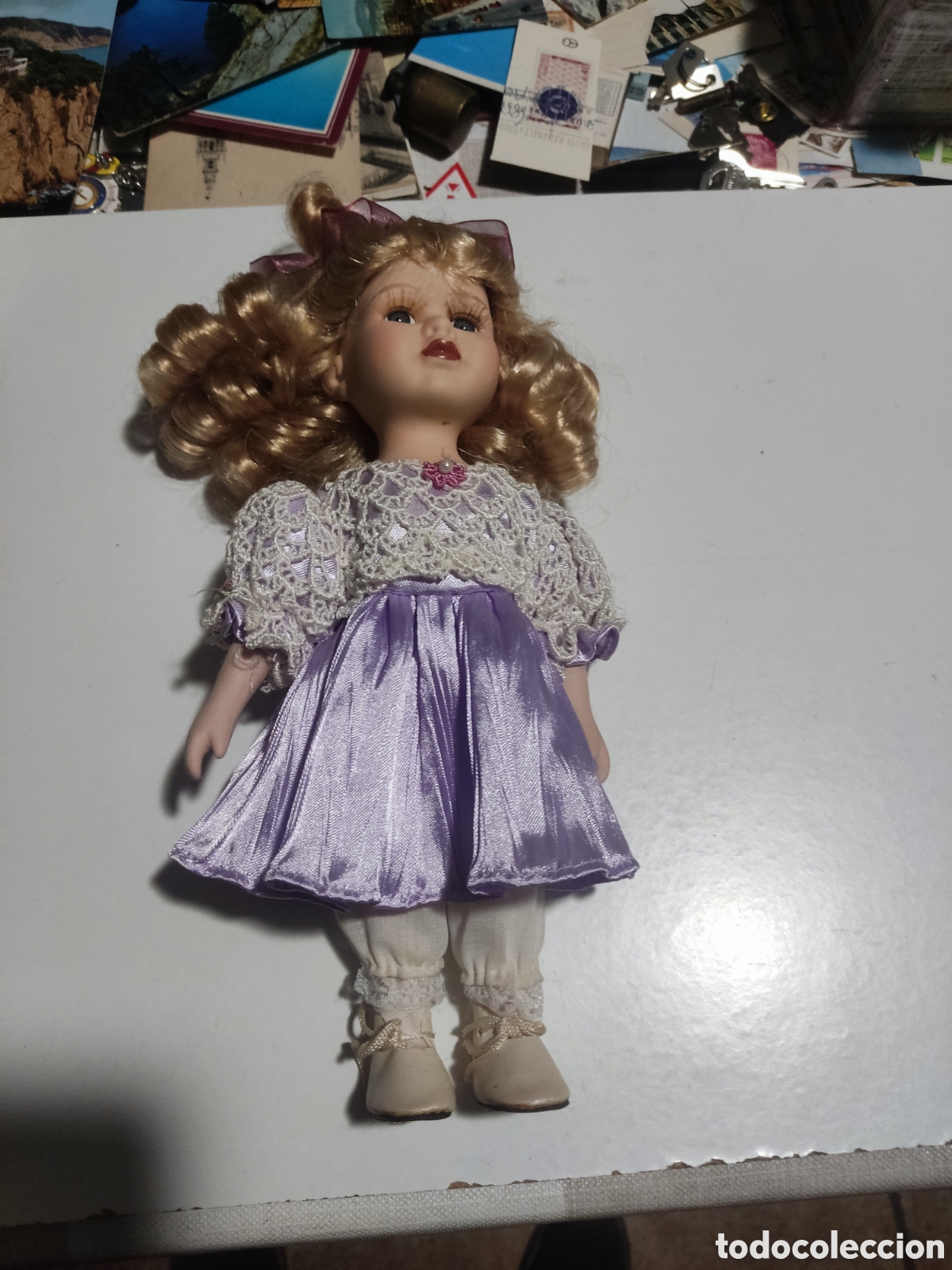 Mu&ntilde;ecas espa&ntilde;olas modernas: Mu&ntilde;eca de porcelana ... - Foto 1