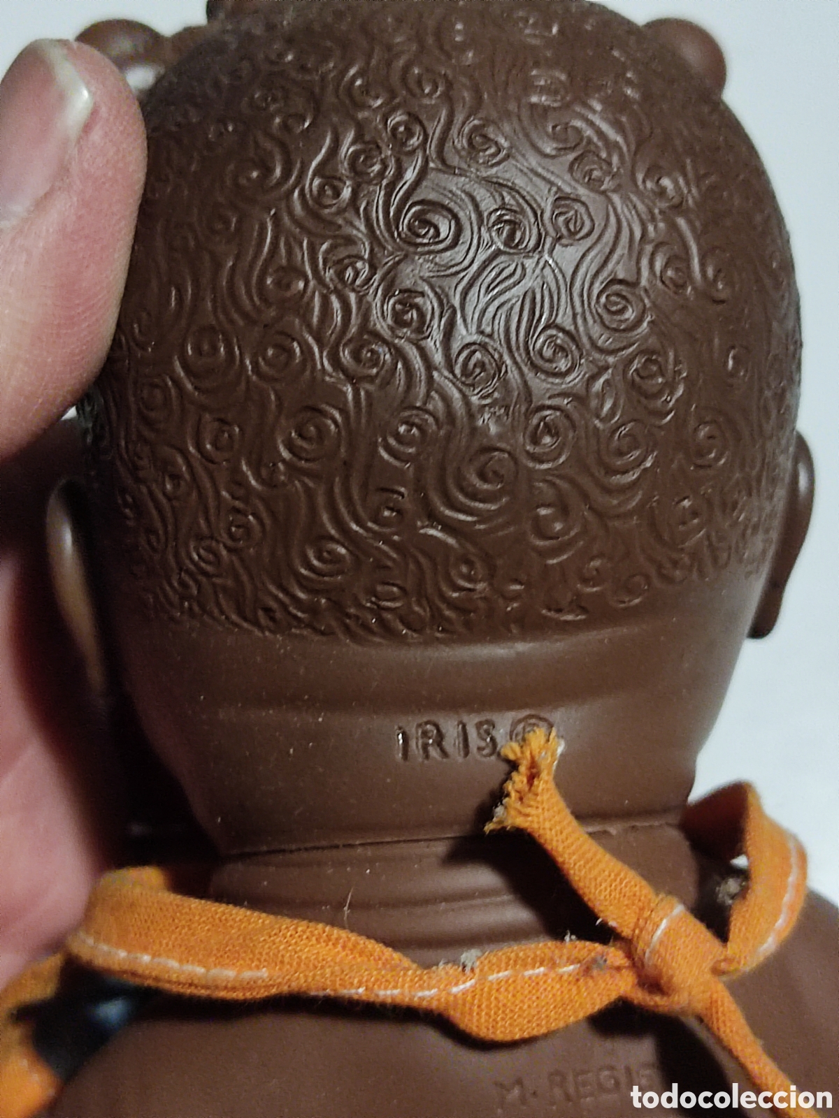 Mu&ntilde;ecas espa&ntilde;olas modernas: Mu&ntilde;eca negra ni&ntilde;a,marca iris - Foto 5