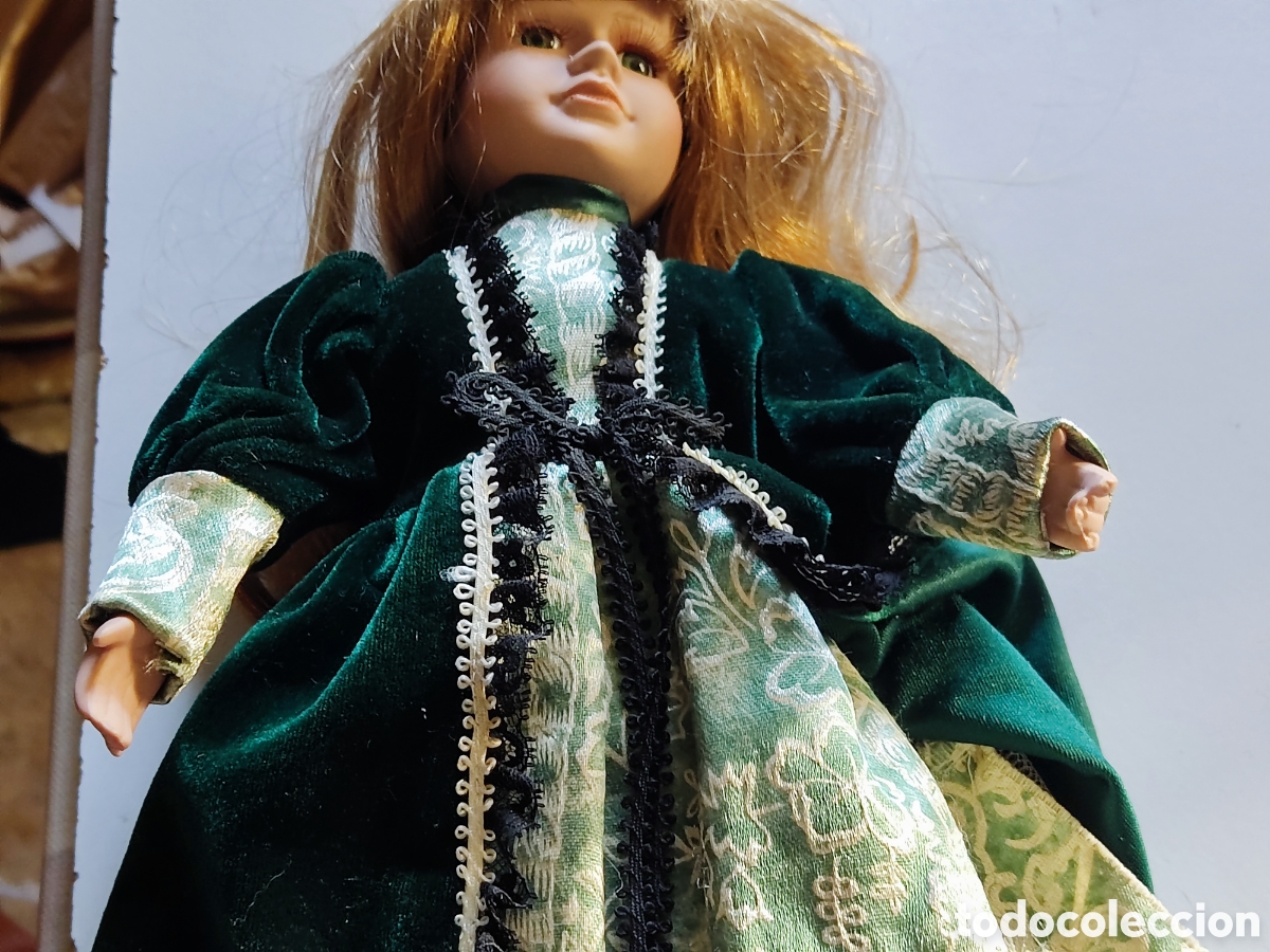 Mu&ntilde;ecas espa&ntilde;olas modernas: Mu&ntilde;eca de porcelana 42 cent&iacute;metros - Foto 3