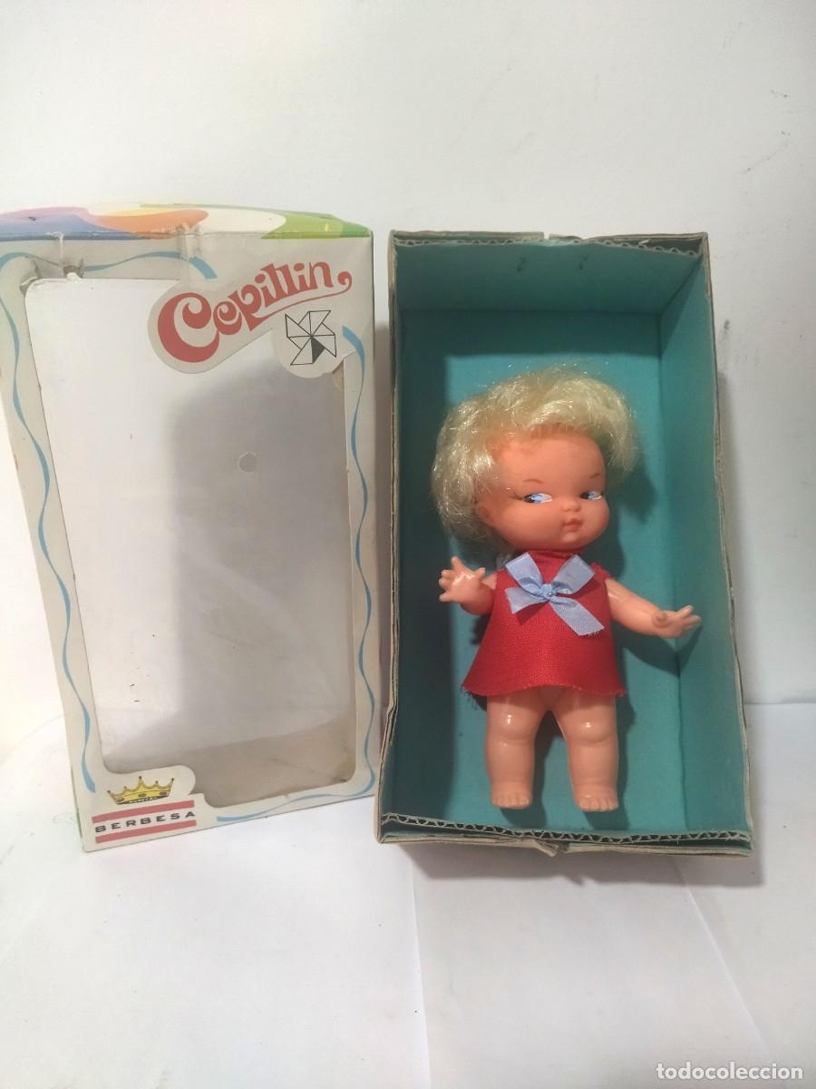 Mu&ntilde;ecas espa&ntilde;olas modernas: Mu&ntilde;eca cepellin de berbesa con caja original - Foto 2
