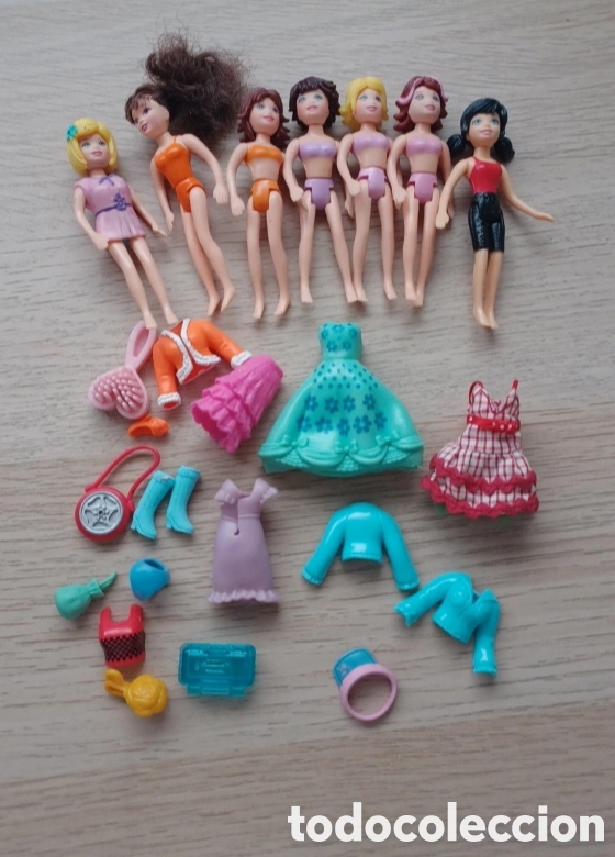 Mu&ntilde;ecas espa&ntilde;olas modernas: Lote Polly Pocket y accesorios - Foto 1