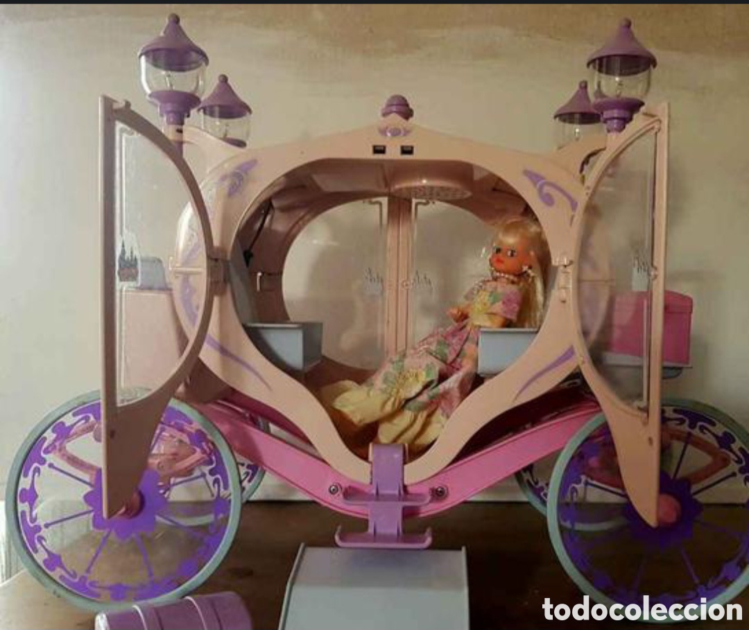 Mu&ntilde;ecas espa&ntilde;olas modernas: CARROZA CHABEL CENICIENTA Y 2 MU&Ntilde;ECAS CENICIENTA Y PRINCESA - Foto 8
