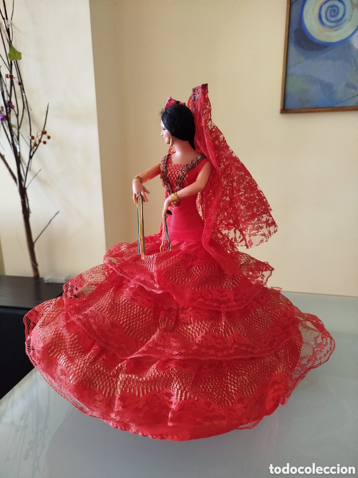 Mu&ntilde;ecas espa&ntilde;olas modernas: Mu&ntilde;eca Flamenca de Marin - Foto 3