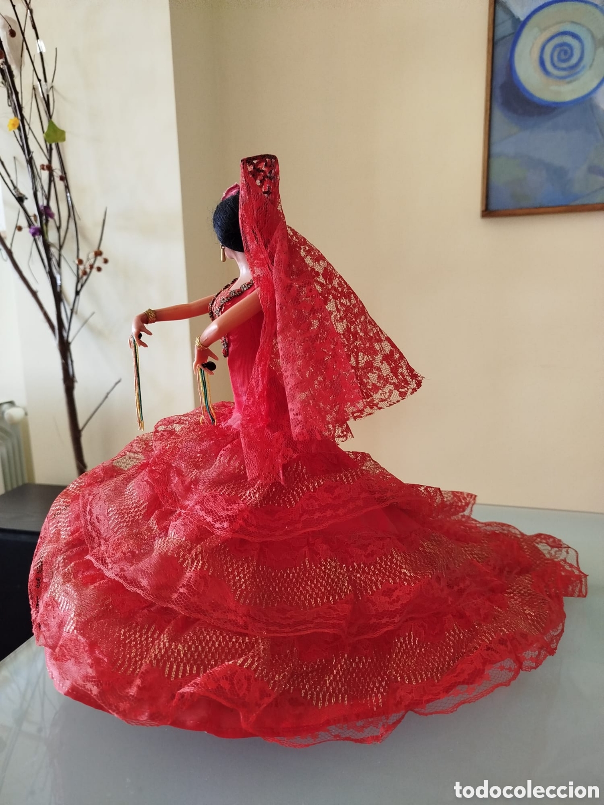 Mu&ntilde;ecas espa&ntilde;olas modernas: Mu&ntilde;eca Flamenca de Marin - Foto 4