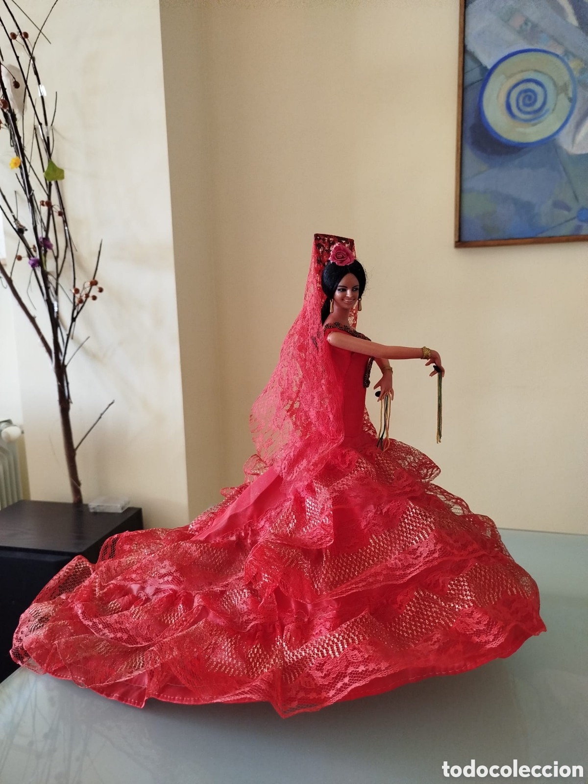 Mu&ntilde;ecas espa&ntilde;olas modernas: Mu&ntilde;eca Flamenca de Marin - Foto 6