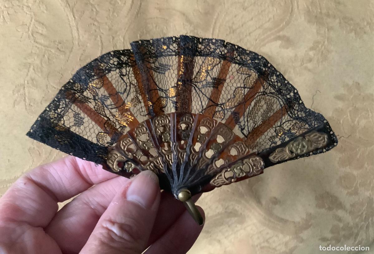 Mu&ntilde;ecas espa&ntilde;olas modernas: ABANICO MINIATURA DE MU&Ntilde;ECA - Foto 4