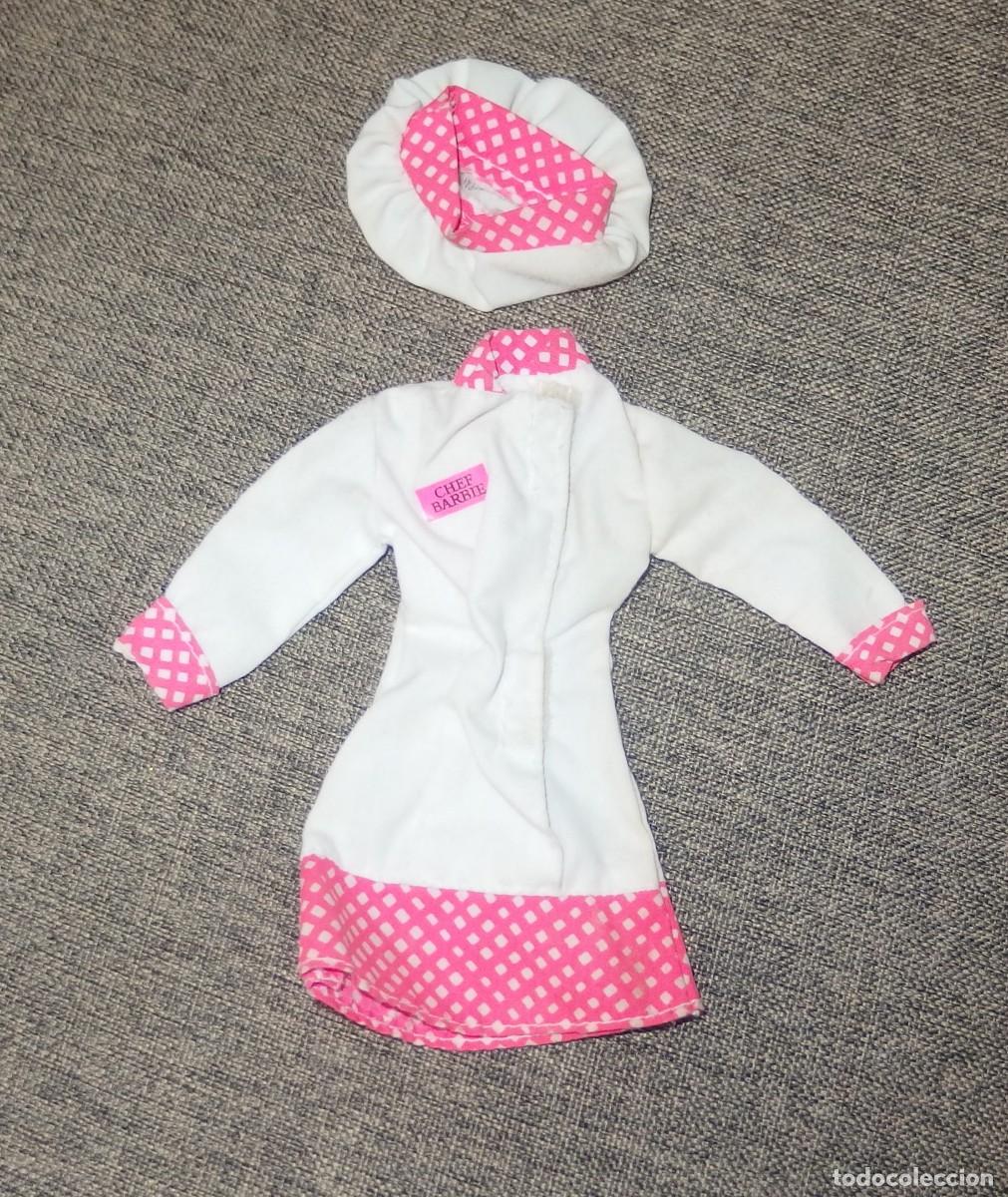 Mu&ntilde;ecas espa&ntilde;olas modernas: UNIFORME DE CHEF DE BARBIE,A&Ntilde;O 1996 - Foto 1