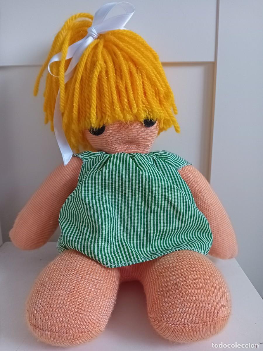 Mu&ntilde;ecas espa&ntilde;olas modernas: Mu&ntilde;eca trapo a&ntilde;os 80 - Foto 1