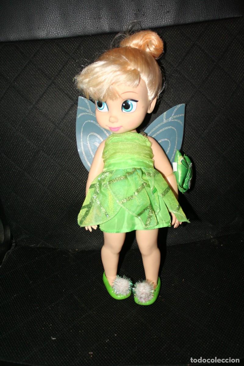 Mu&ntilde;ecas espa&ntilde;olas modernas: mu&ntilde;eca campanilla disney tipo animators poco uso - Foto 1