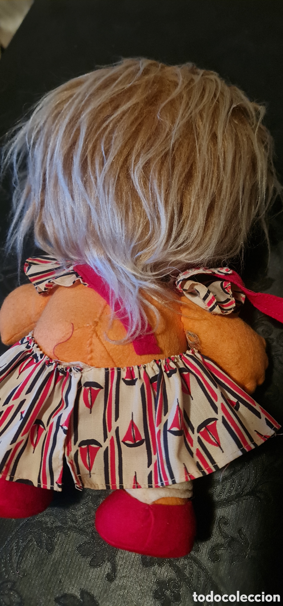 Mu&ntilde;ecas espa&ntilde;olas modernas: Mu&ntilde;eca de fieltro antigua - Foto 3