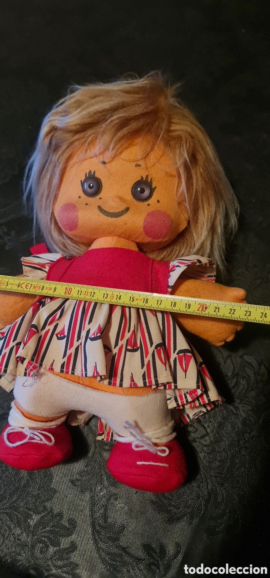 Mu&ntilde;ecas espa&ntilde;olas modernas: Mu&ntilde;eca de fieltro antigua - Foto 5
