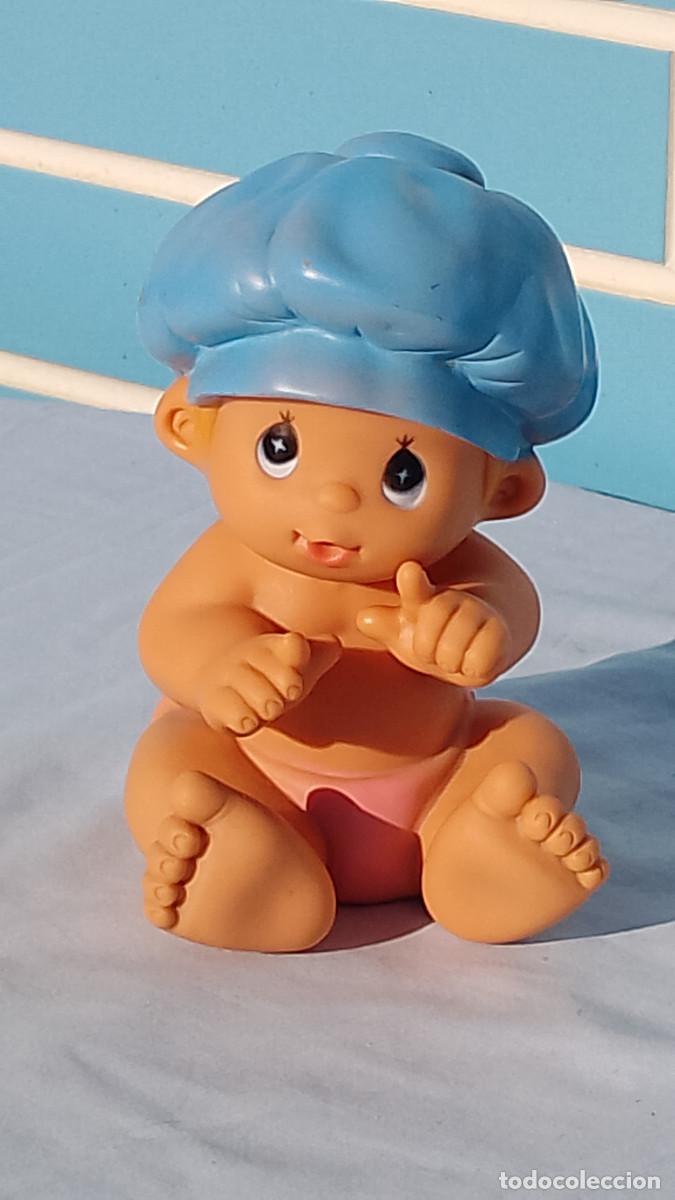 Mu&ntilde;ecas Espa&ntilde;olas Modernas: Antiguo mu&ntilde;eco beb&eacute; de goma de marca Fonts, estilo Precious Moments