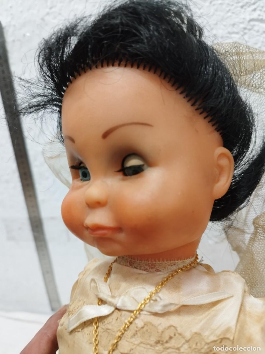 Mu&ntilde;ecas espa&ntilde;olas modernas: Antigua mu&ntilde;eca de comuni&oacute;n,religiosa. - Foto 7
