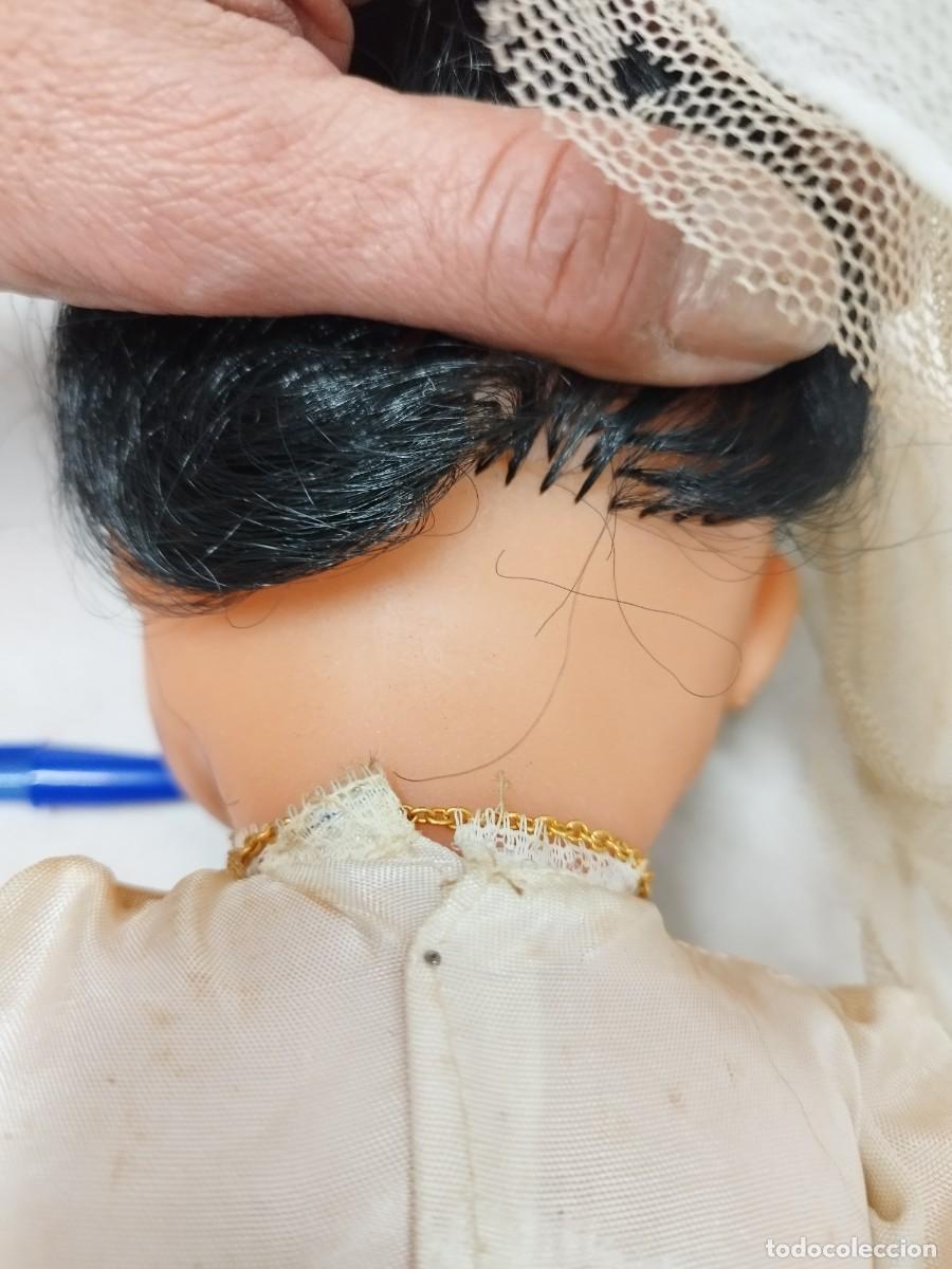 Mu&ntilde;ecas espa&ntilde;olas modernas: Antigua mu&ntilde;eca de comuni&oacute;n,religiosa. - Foto 8