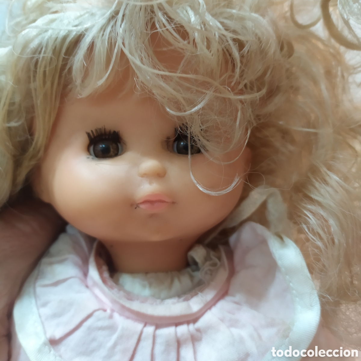 Mu&ntilde;ecas espa&ntilde;olas modernas: Mu&ntilde;eca de marca desconocida - ojos basculantes - Foto 2