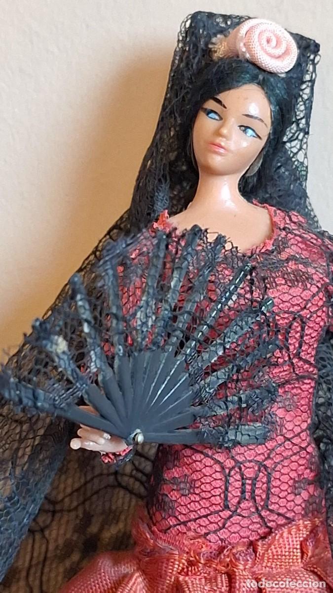 Poup&eacute;es Espagnoles Modernes: Antigua Mu&ntilde;eca Andaluza Sevillana Flamenca Mar&iacute;n Chiclana