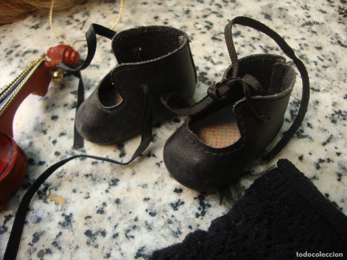 Mu&ntilde;ecas espa&ntilde;olas modernas: violin, zapatos para mu&ntilde;eca - Foto 2