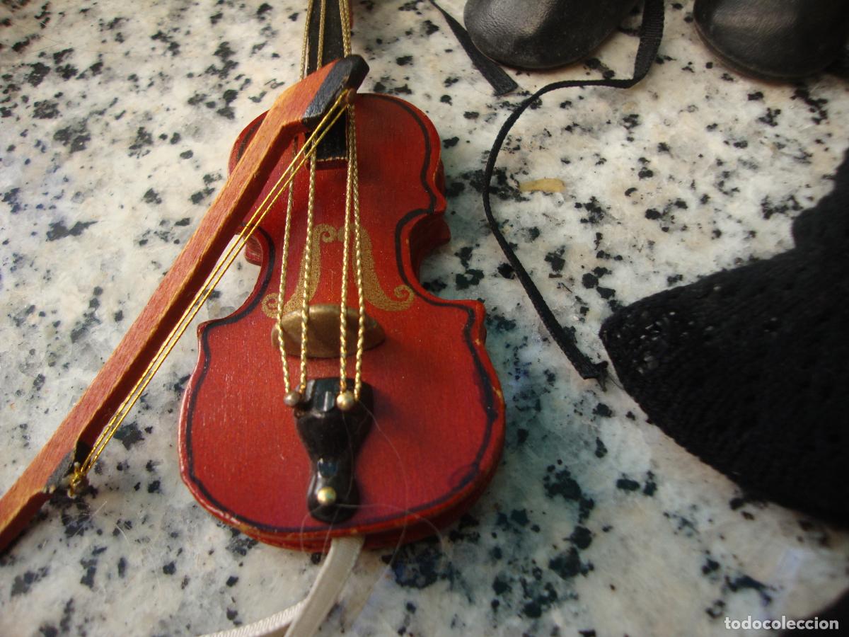 Mu&ntilde;ecas espa&ntilde;olas modernas: violin, zapatos para mu&ntilde;eca - Foto 3