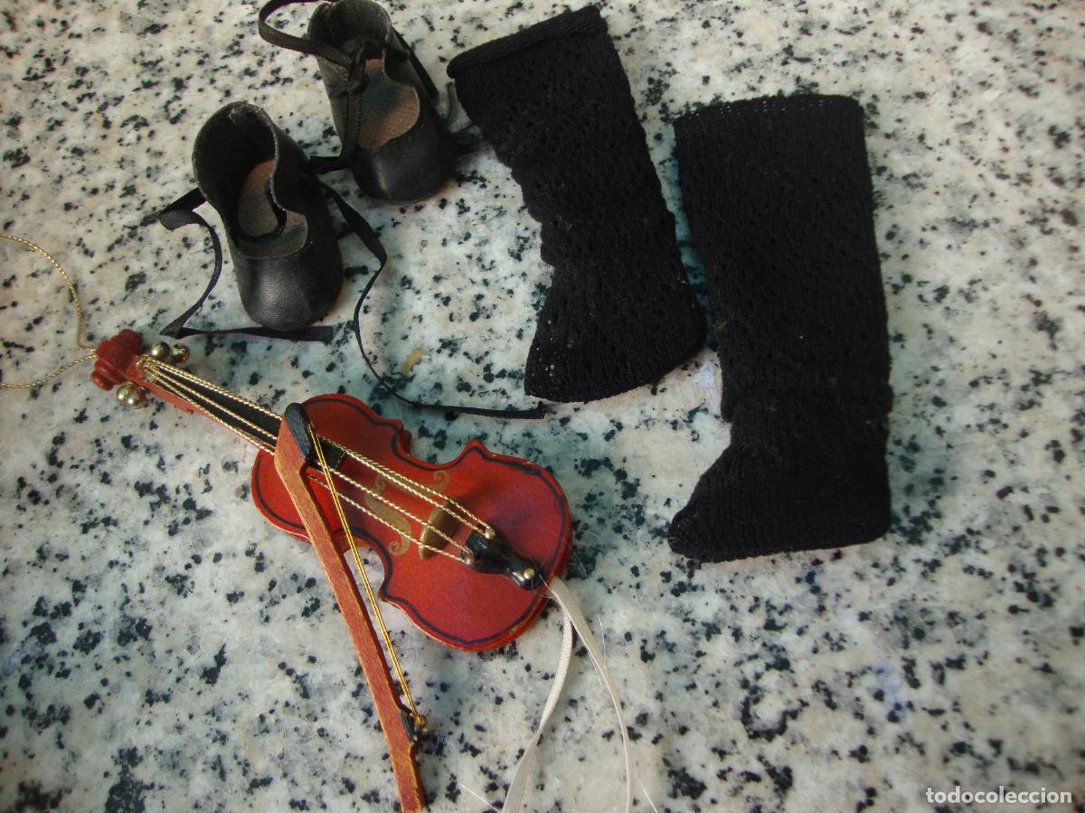 Mu&ntilde;ecas espa&ntilde;olas modernas: violin, zapatos para mu&ntilde;eca - Foto 1