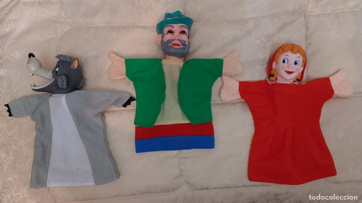 Mu&ntilde;ecas Espa&ntilde;olas Modernas: marionetas,lote de 3,miden 28 ctm