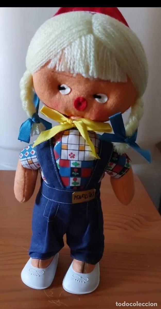 Modern Spanish Dolls: MU&Ntilde;ECA FIELTRO MARILITAS. A&Ntilde;OS 70