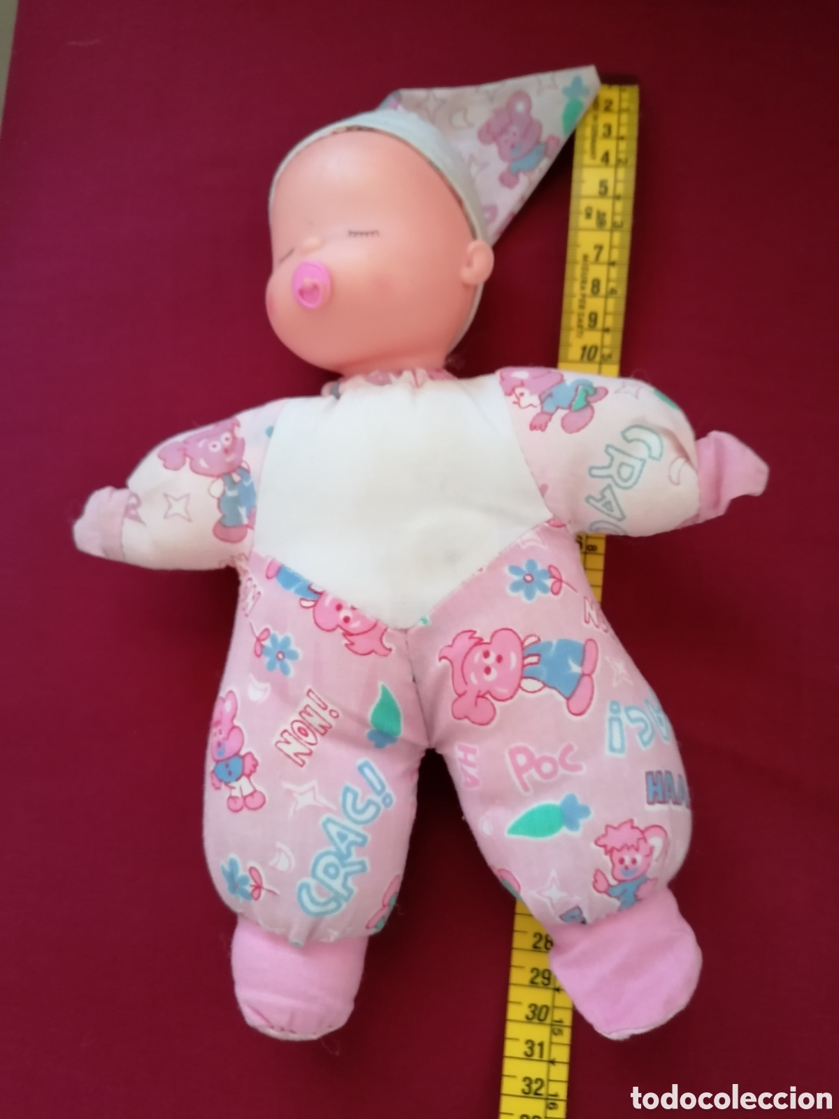 Mu&ntilde;ecas espa&ntilde;olas modernas: Mu&ntilde;eco de trapo para beb&eacute;s - Foto 4
