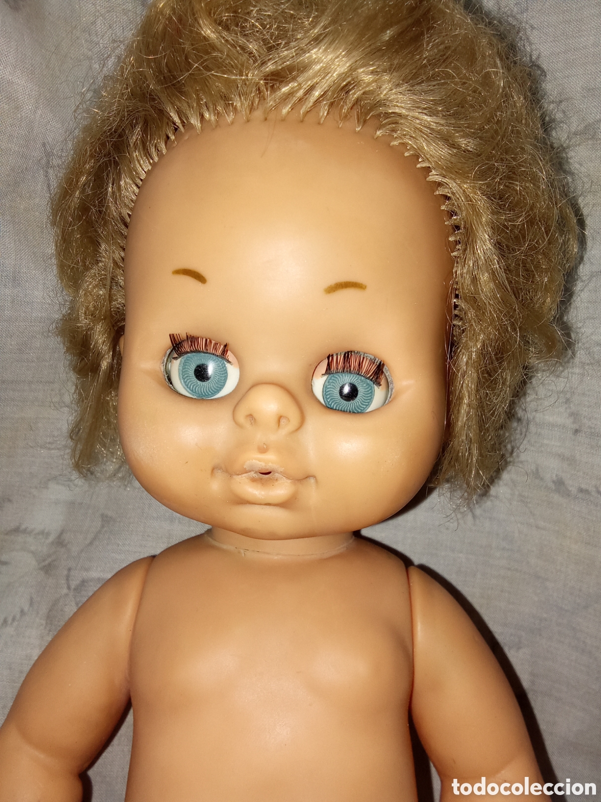 Mu&ntilde;ecas espa&ntilde;olas modernas: MU&Ntilde;ECA RUBIA DE OJOS AZULES DE MU&Ntilde;ECAS B.B - Foto 2