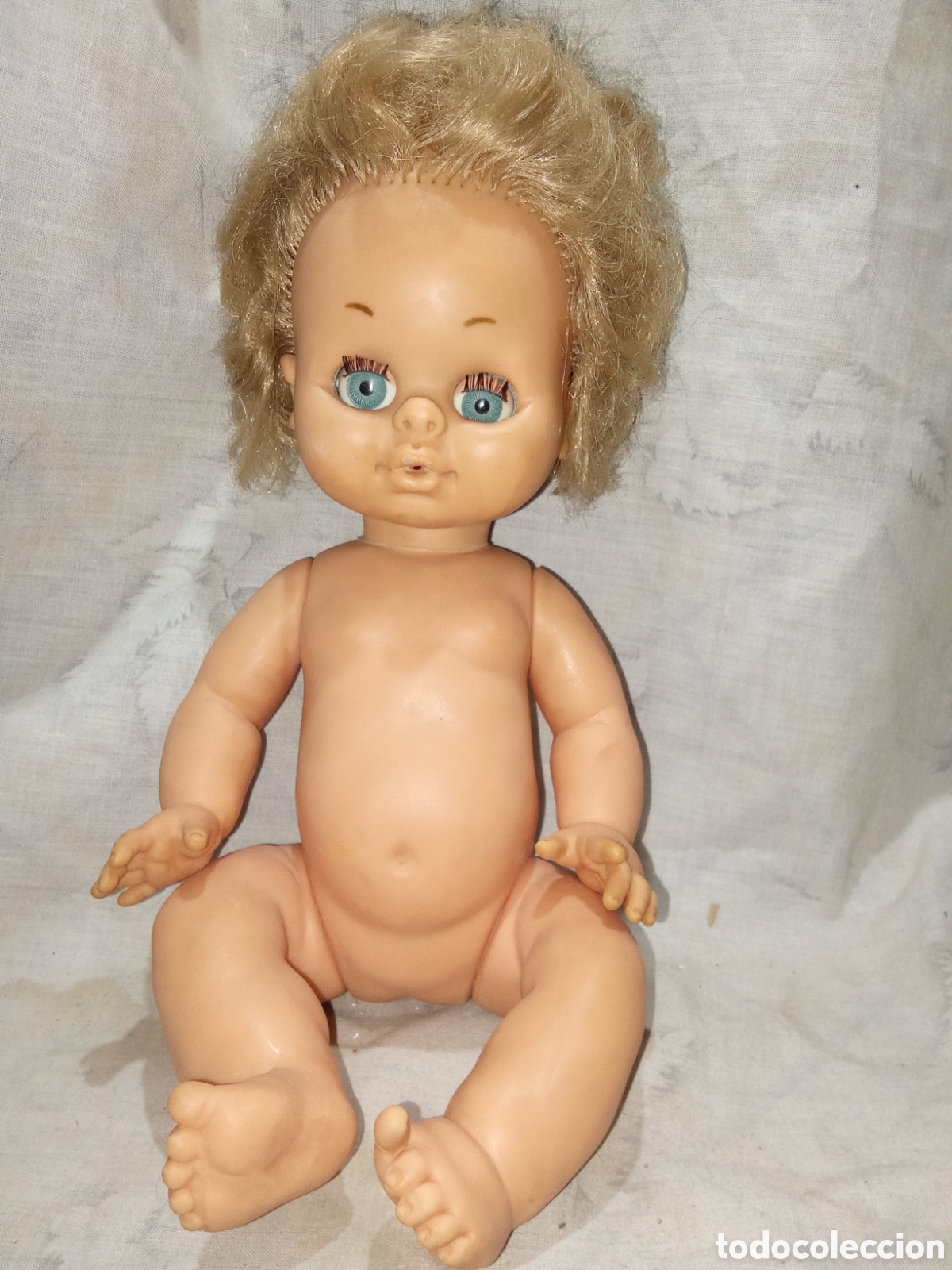 Mu&ntilde;ecas espa&ntilde;olas modernas: MU&Ntilde;ECA RUBIA DE OJOS AZULES DE MU&Ntilde;ECAS B.B - Foto 1