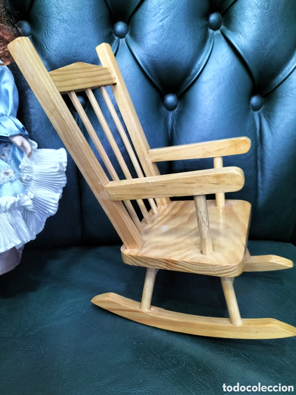 Mu&ntilde;ecas espa&ntilde;olas modernas: Mu&ntilde;eca de porcelana y silla - Foto 5