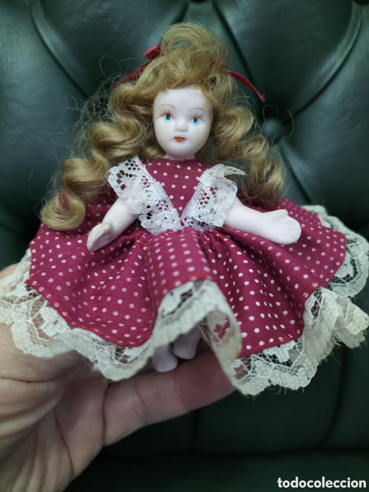 Mu&ntilde;ecas espa&ntilde;olas modernas: Peque&ntilde;a mu&ntilde;eca de porcelana - Foto 2