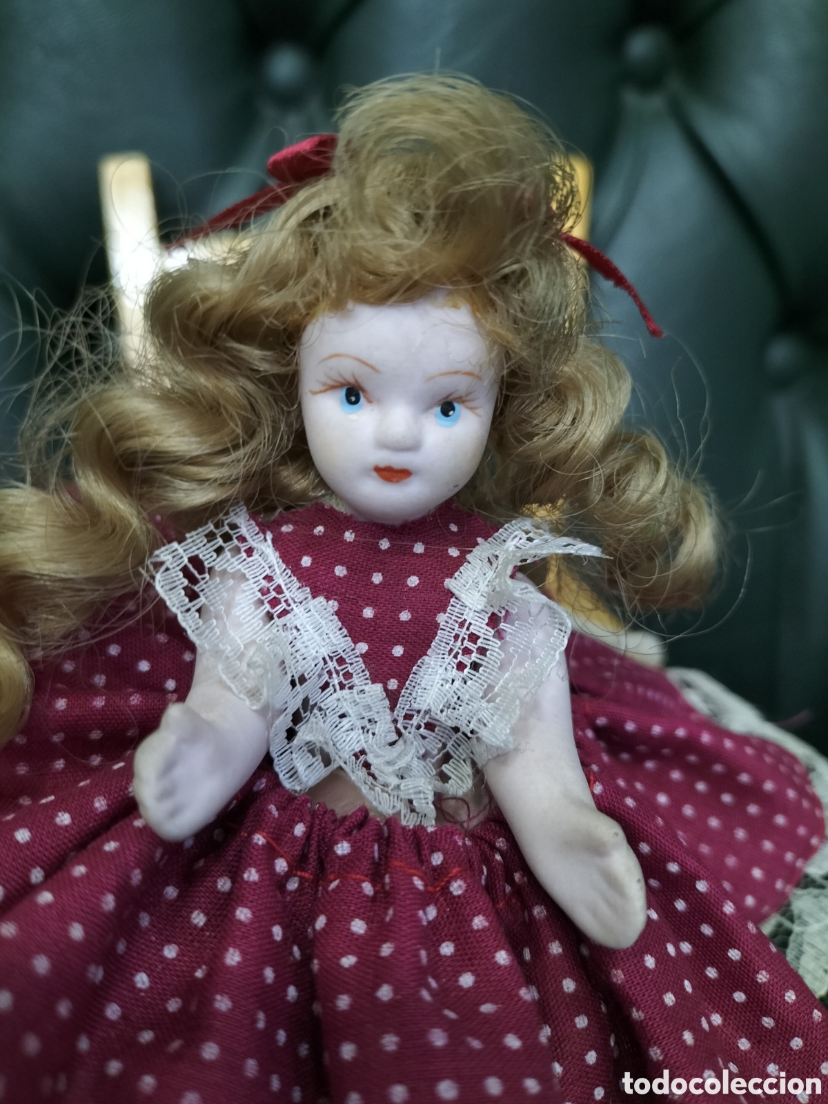 Mu&ntilde;ecas espa&ntilde;olas modernas: Peque&ntilde;a mu&ntilde;eca de porcelana - Foto 3