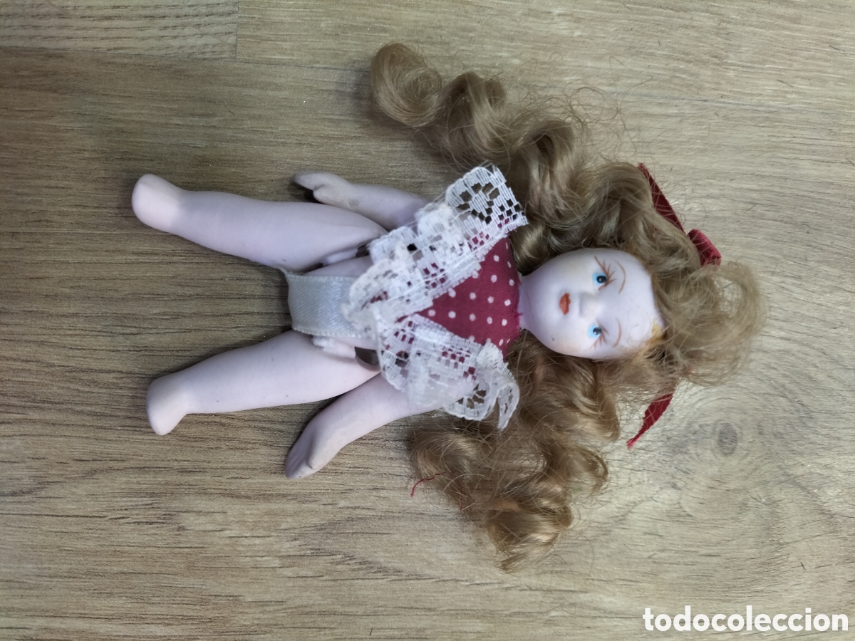 Mu&ntilde;ecas espa&ntilde;olas modernas: Peque&ntilde;a mu&ntilde;eca de porcelana - Foto 5