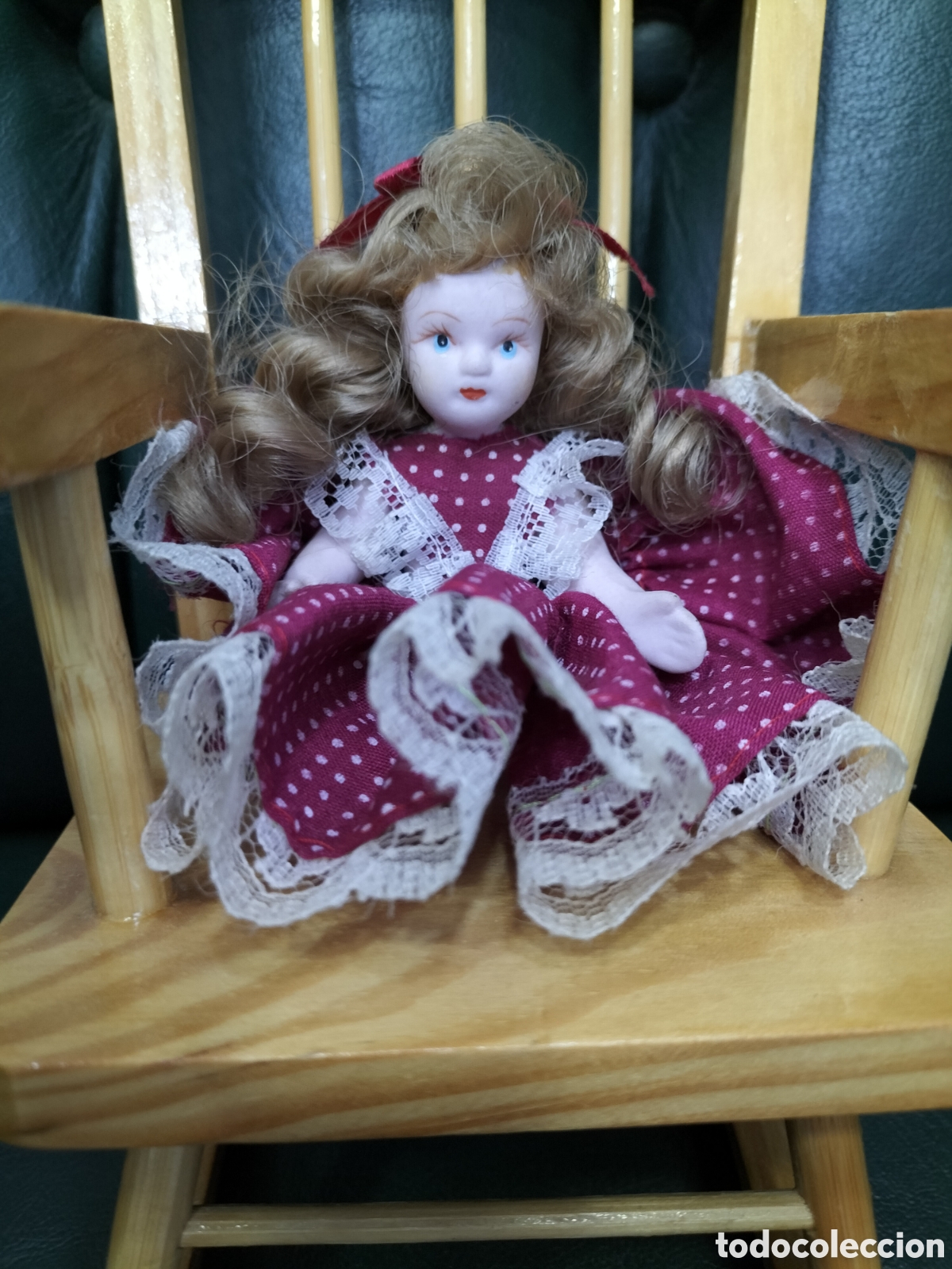 Mu&ntilde;ecas espa&ntilde;olas modernas: Peque&ntilde;a mu&ntilde;eca de porcelana - Foto 1