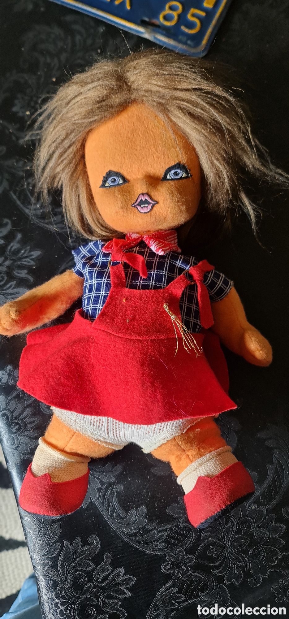 Mu&ntilde;ecas espa&ntilde;olas modernas: Mu&ntilde;eca fieltro a&ntilde;os 80 - Foto 2