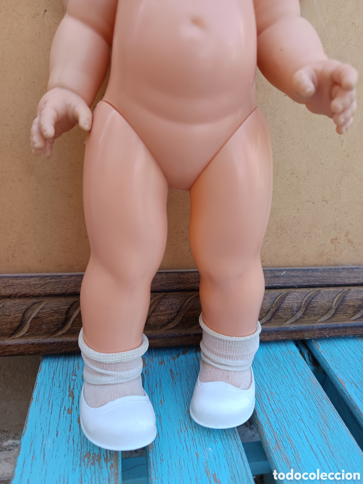 Mu&ntilde;ecas espa&ntilde;olas modernas: Mu&ntilde;eca rubia de pie de comunion - Foto 2