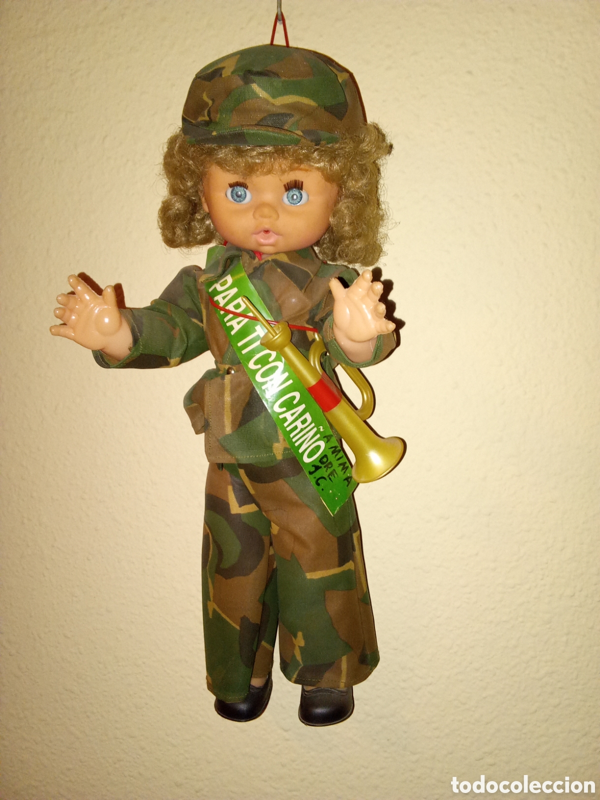 Mu&ntilde;ecas espa&ntilde;olas modernas: MU&Ntilde;ECA ANTIGUA DEL SERVICIO MILITAR - Foto 1
