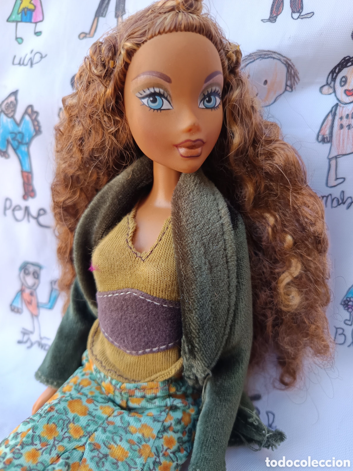 Poup&eacute;es Espagnoles Modernes: Bella mu&ntilde;eca mulata mattel ropa y zapatos