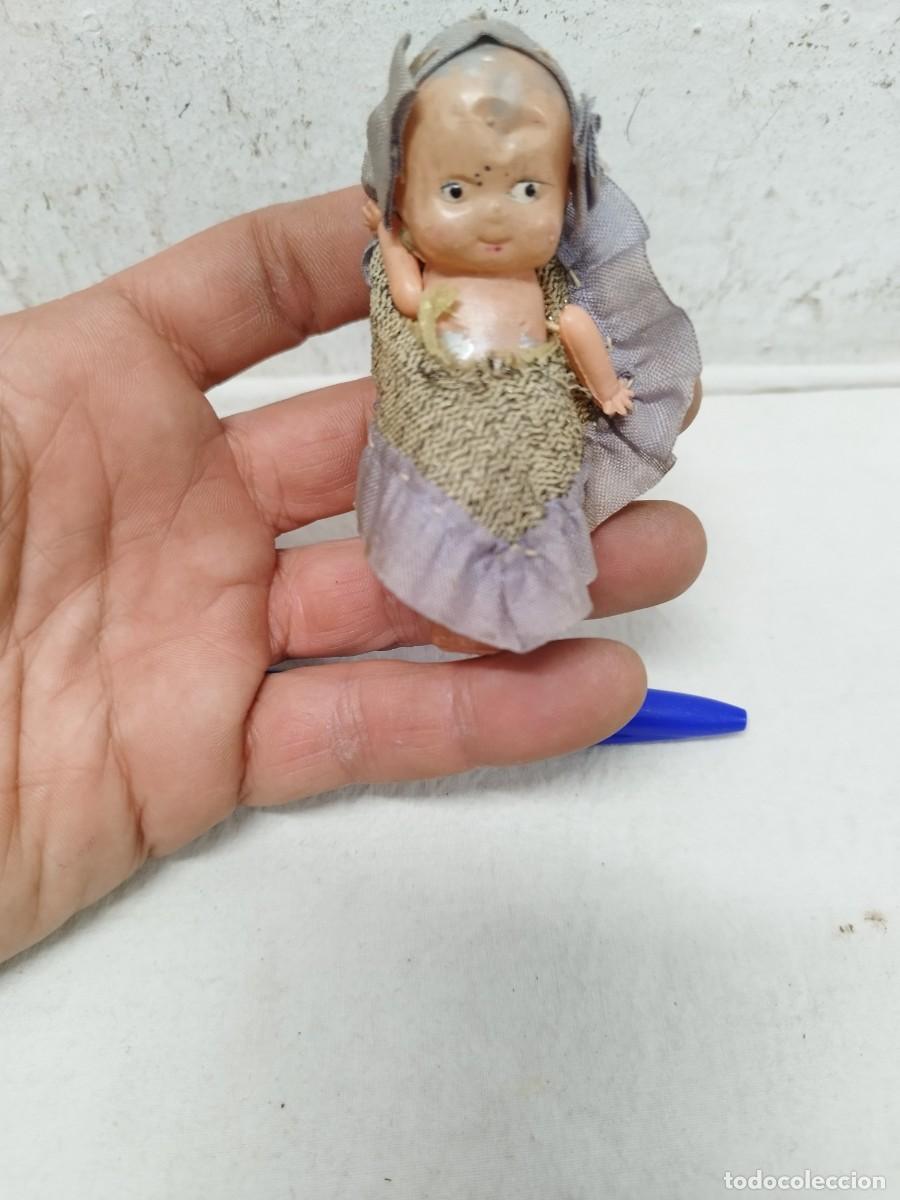 Mu&ntilde;ecas espa&ntilde;olas modernas: Antigua peque&ntilde;a mu&ntilde;eca de celuloide. - Foto 1