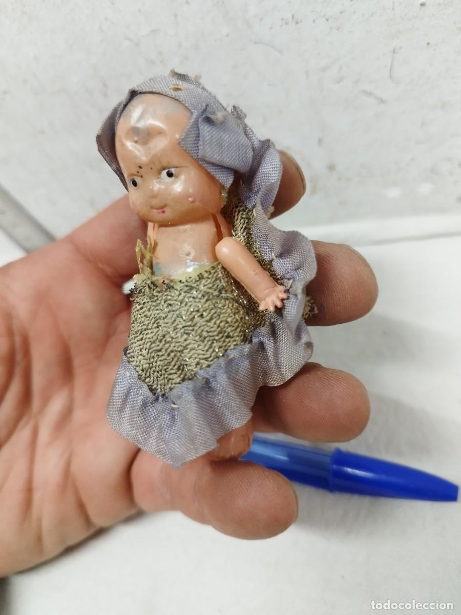 Mu&ntilde;ecas espa&ntilde;olas modernas: Antigua peque&ntilde;a mu&ntilde;eca de celuloide. - Foto 3