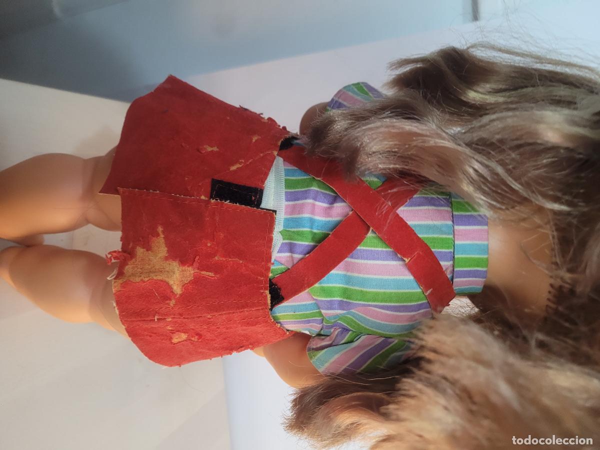 Mu&ntilde;ecas espa&ntilde;olas modernas: mu&ntilde;eca leguitas de icsa casta&ntilde;a version roja - Foto 3