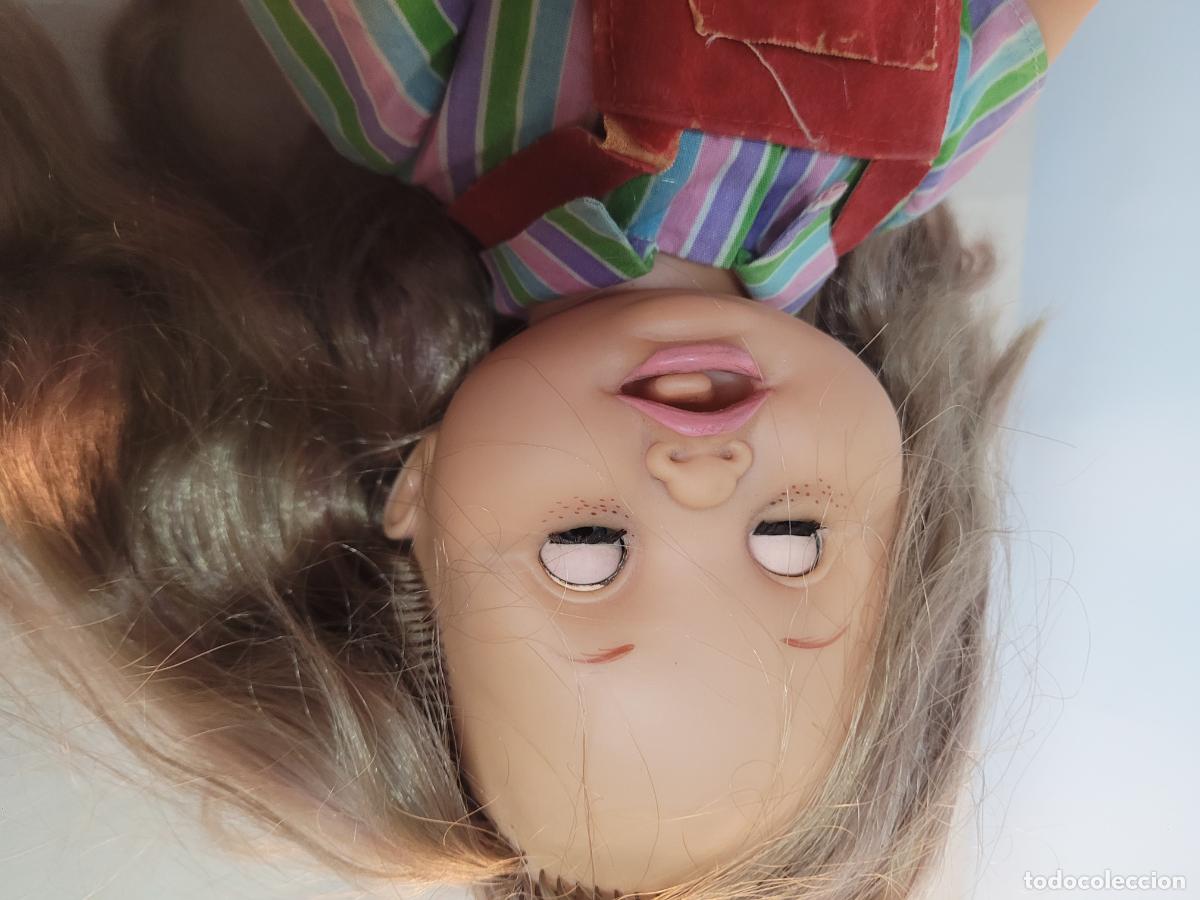 Mu&ntilde;ecas espa&ntilde;olas modernas: mu&ntilde;eca leguitas de icsa casta&ntilde;a version roja - Foto 5