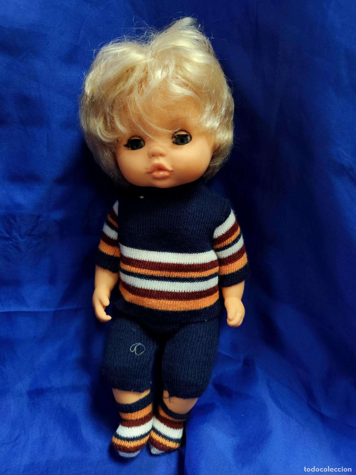 Poup&eacute;es Espagnoles Modernes: Antigua y preciosa mu&ntilde;eca 28 cm a&ntilde;os 80