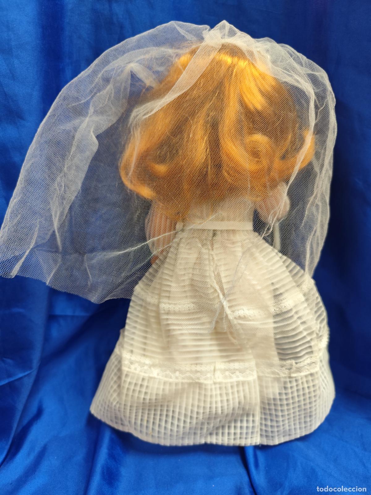 Mu&ntilde;ecas espa&ntilde;olas modernas: preciosa mu&ntilde;eca de jesmar vestida de comunion - Foto 4