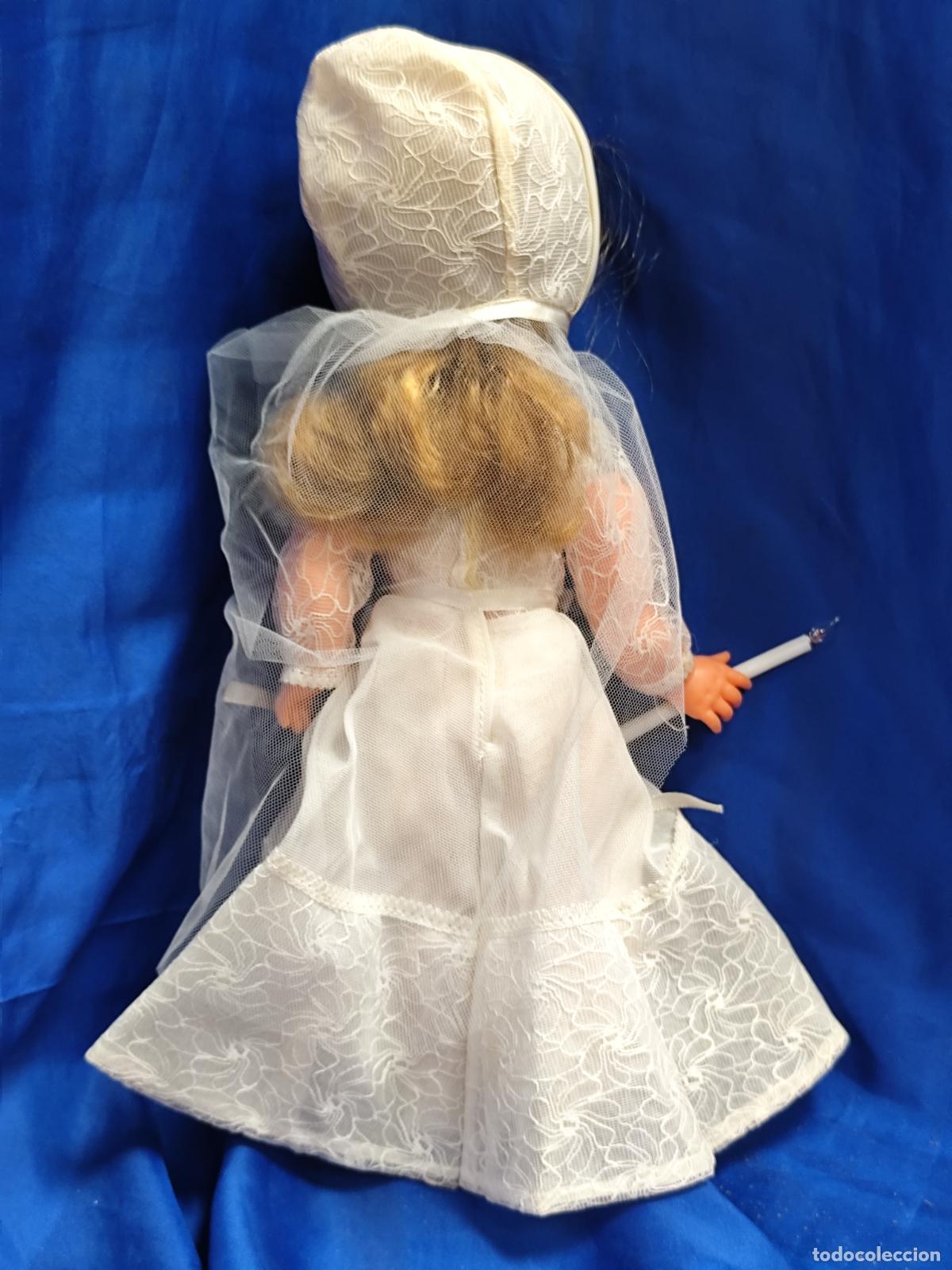 Mu&ntilde;ecas espa&ntilde;olas modernas: preciosa mu&ntilde;eca de jesmar vestida de comunion - Foto 4