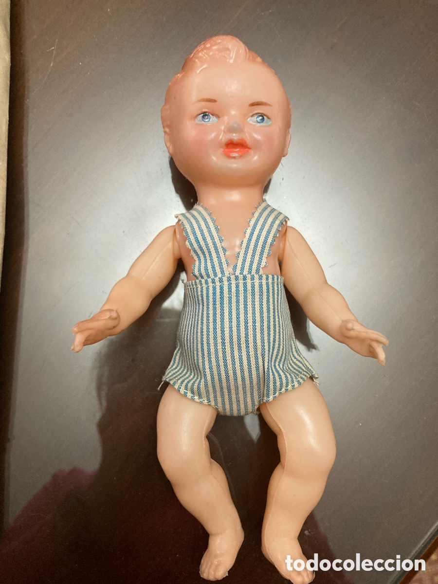 Moderne spanische Puppen: Mu&ntilde;eco de pl&aacute;stico a&ntilde;os 60-70